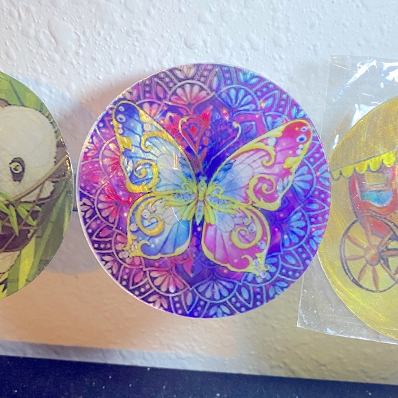 Mariposa Capiz ref magnet - Picture 1 of 1